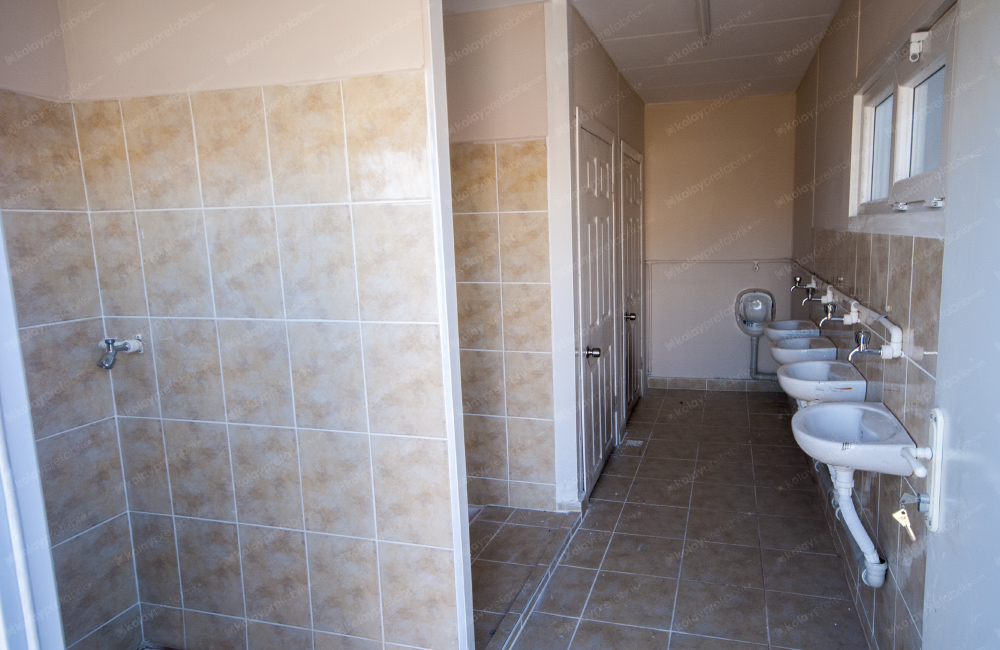 Prefabrik Wc-Duş Binaları
