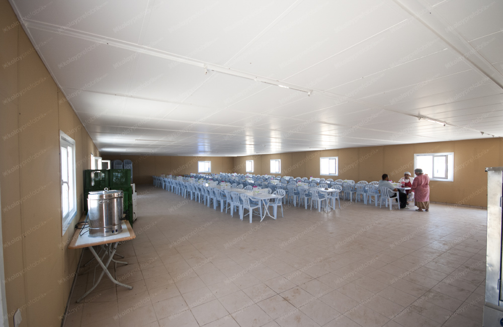 Prefabrik Yemekhane Binaları